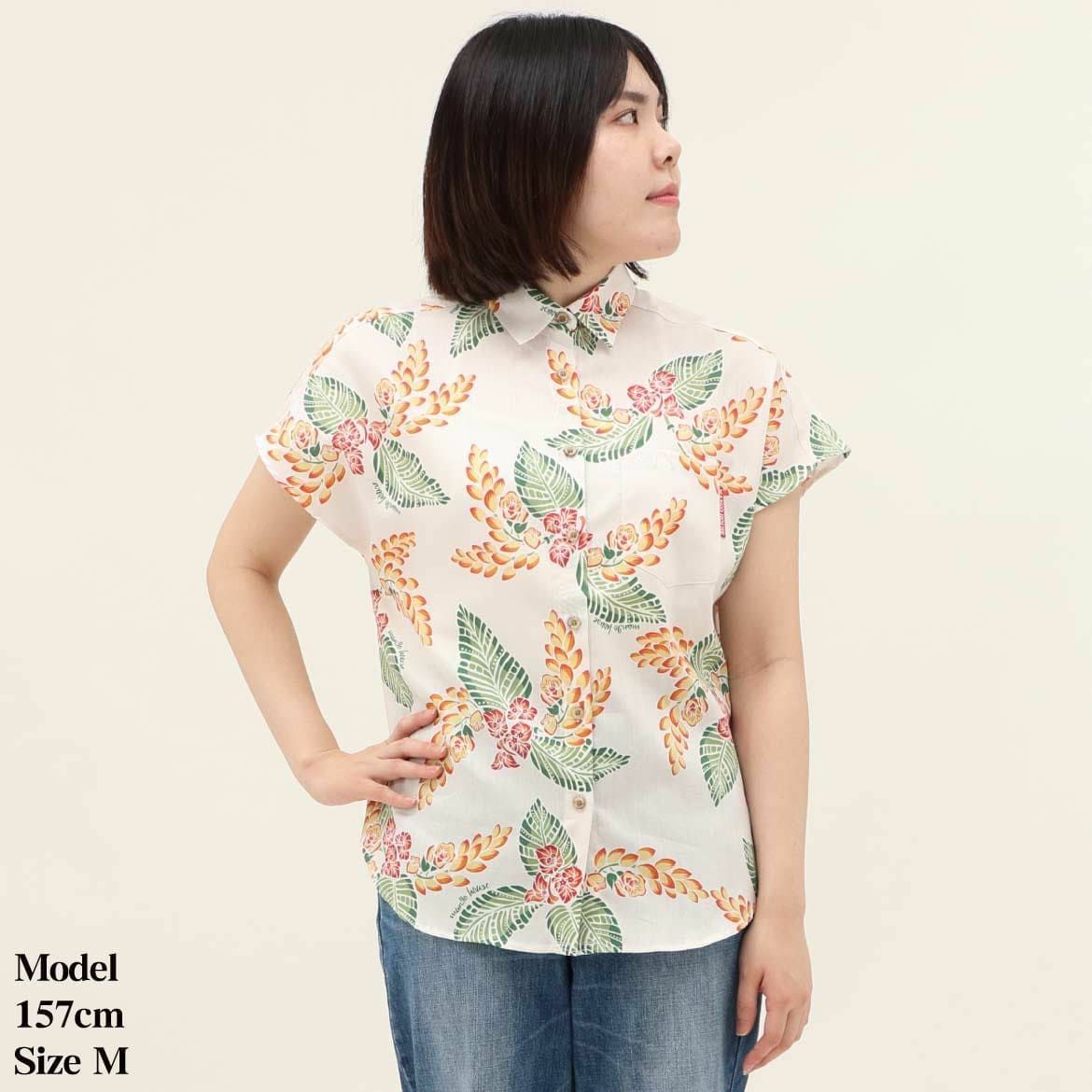 かりゆしウェア　モデル着用感