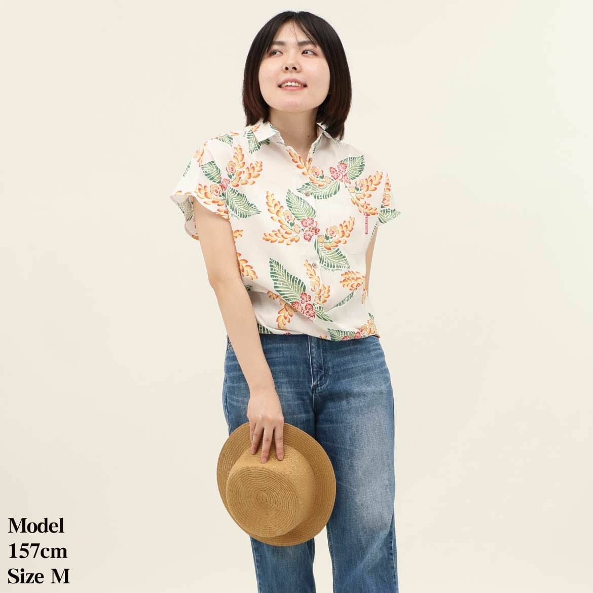 かりゆしウェア　モデル着用感