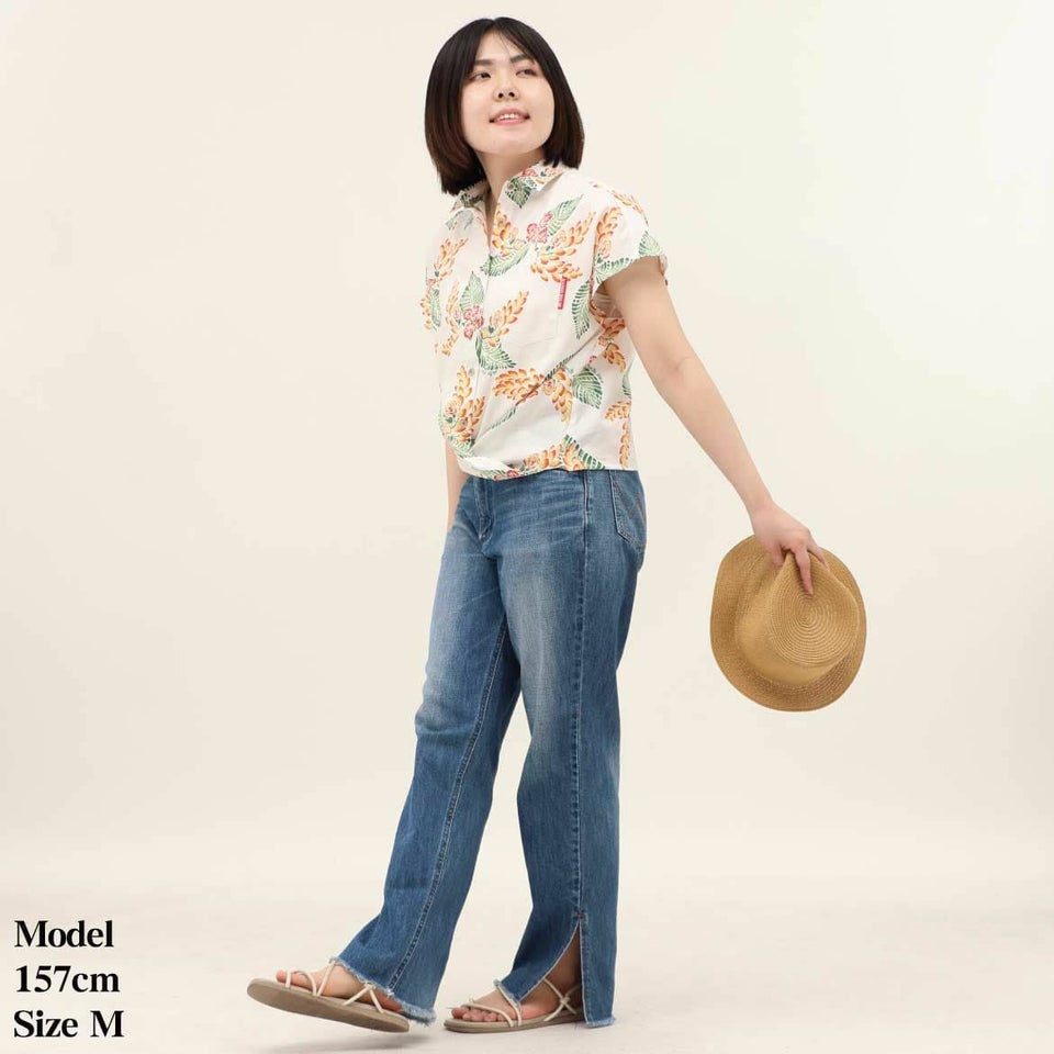 かりゆしウェア　モデル着用感