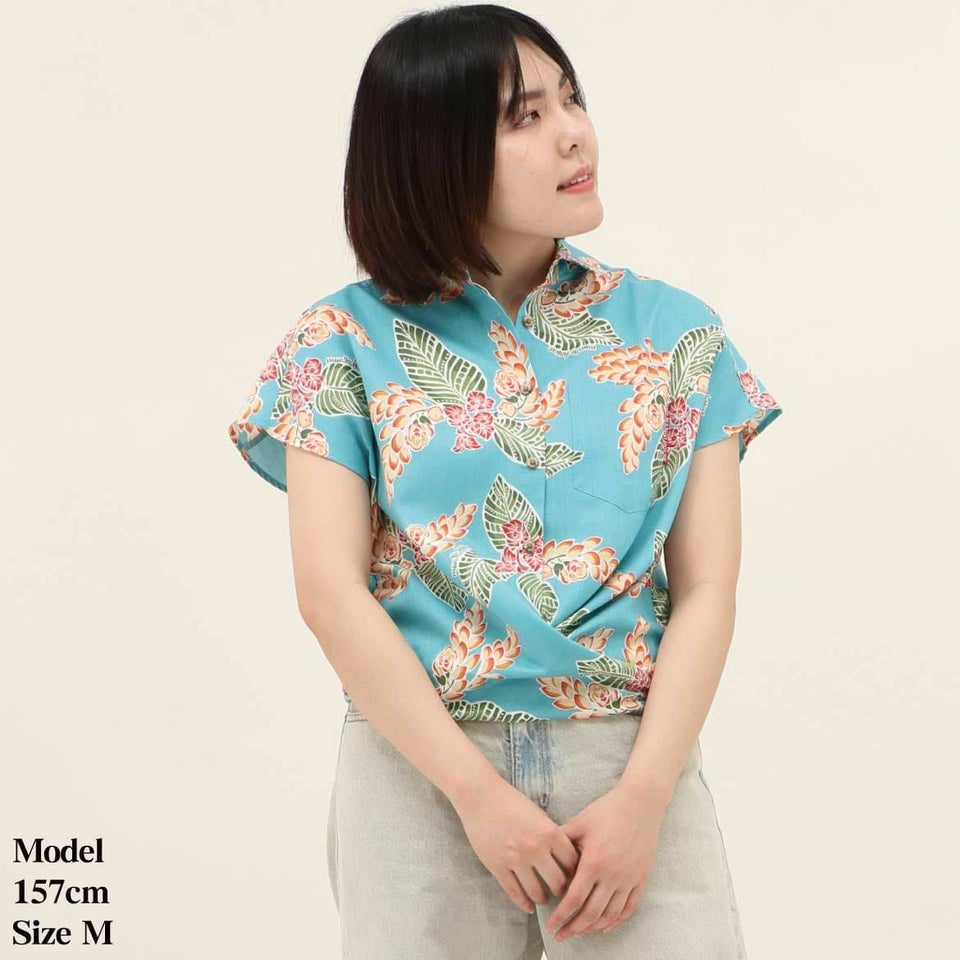 かりゆしウェア　モデル着用感