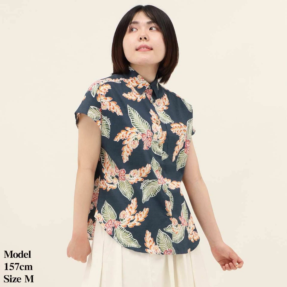 かりゆしウェア　モデル着用感