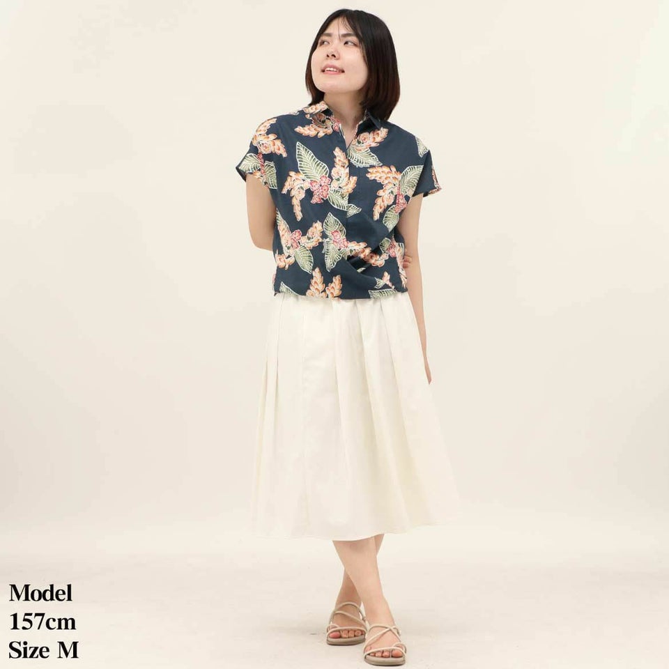 かりゆしウェア　モデル着用感