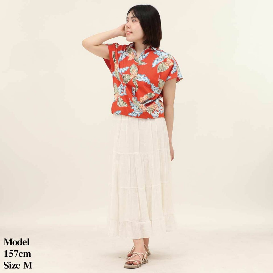 かりゆしウェア　モデル着用感