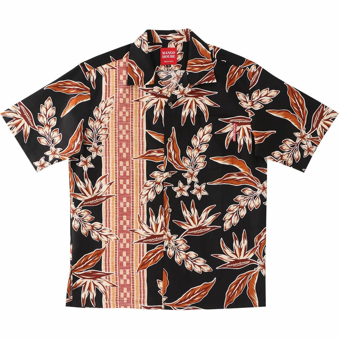 かりゆしウェア　サムネイル画像　ブラック