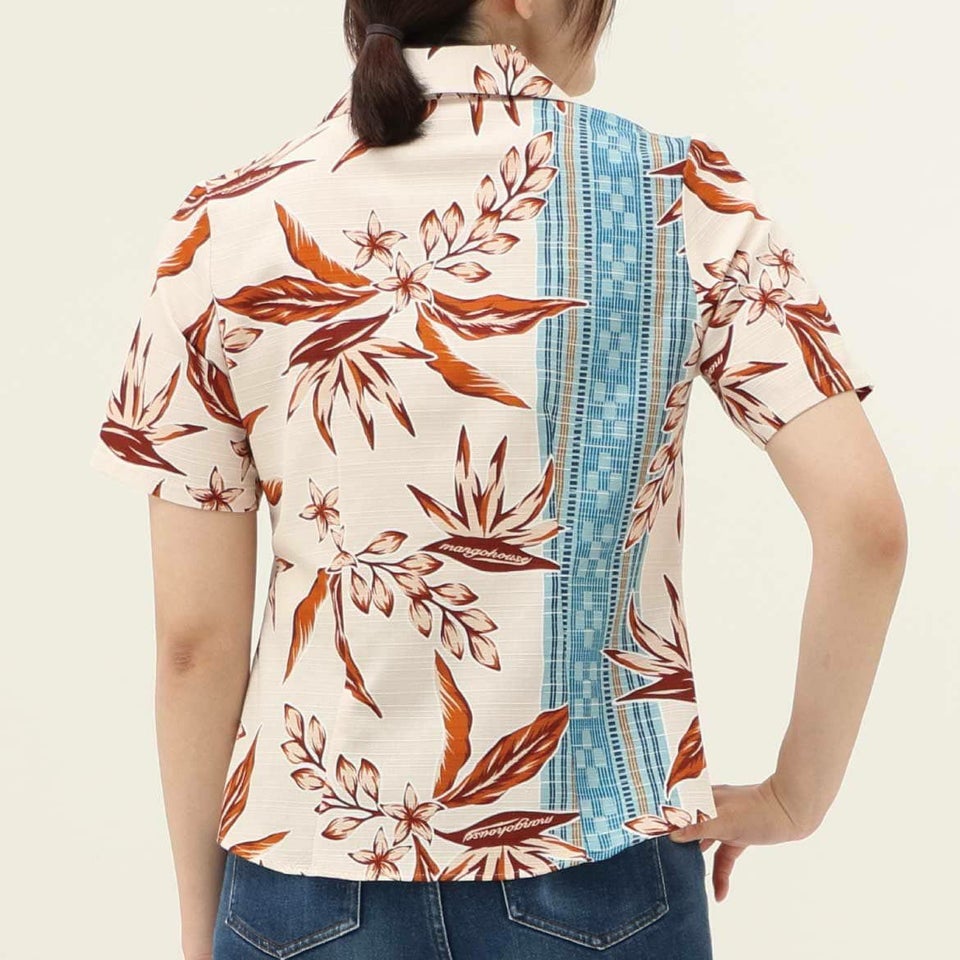 かりゆしウェア　モデル着用画像