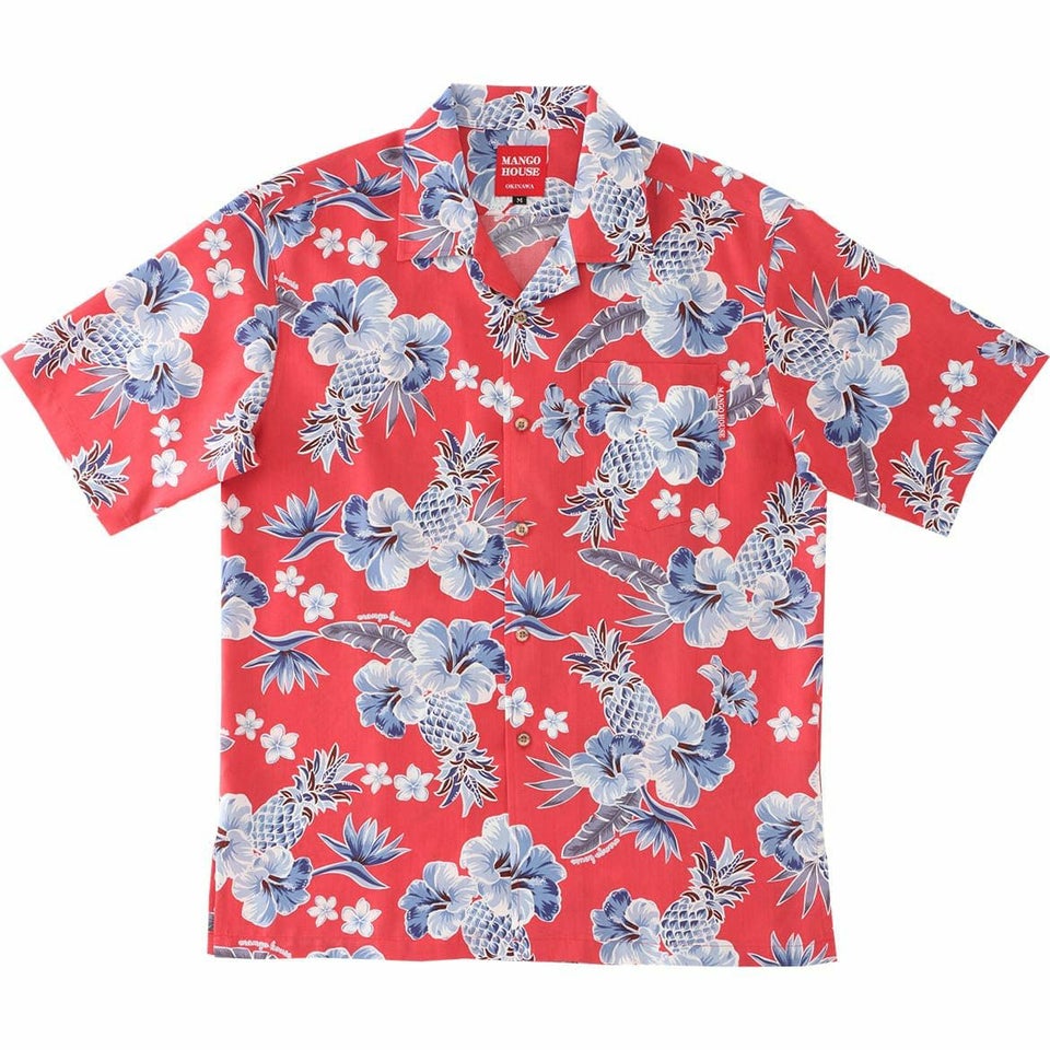 かりゆしウェア　サムネイル画像　レッド