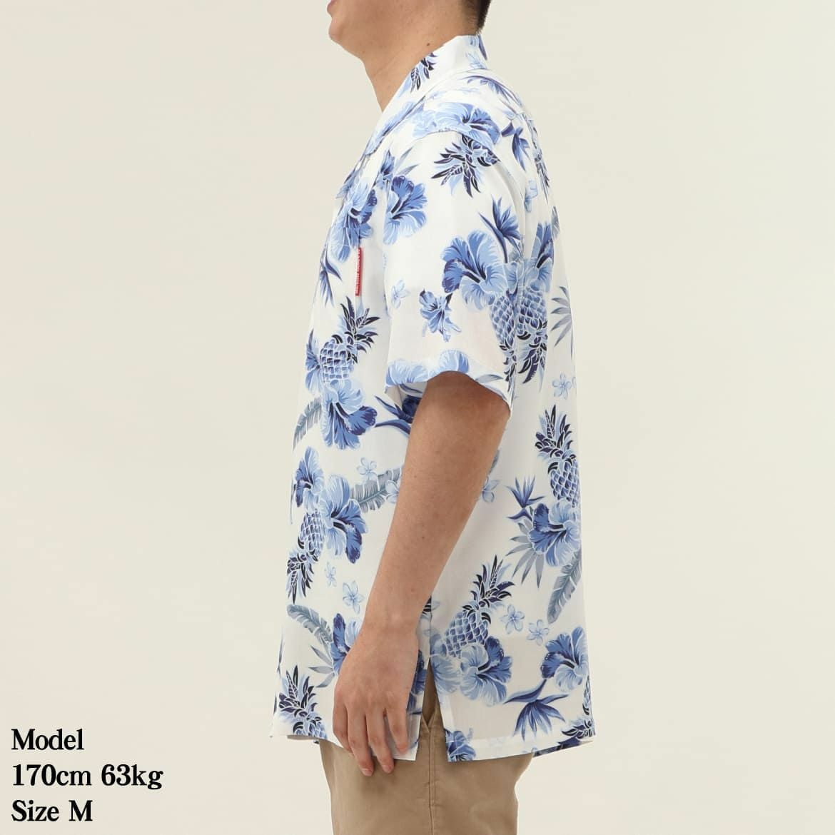 かりゆしウェア　モデル着用画像