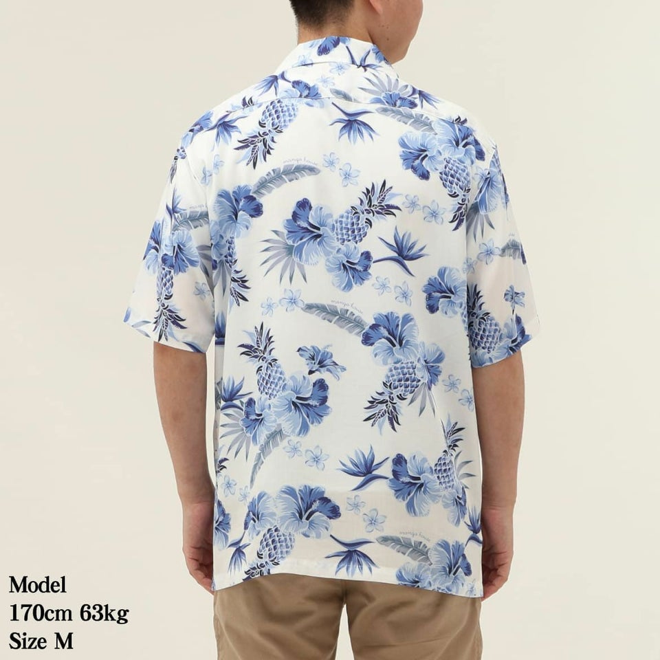 かりゆしウェア　モデル着用画像