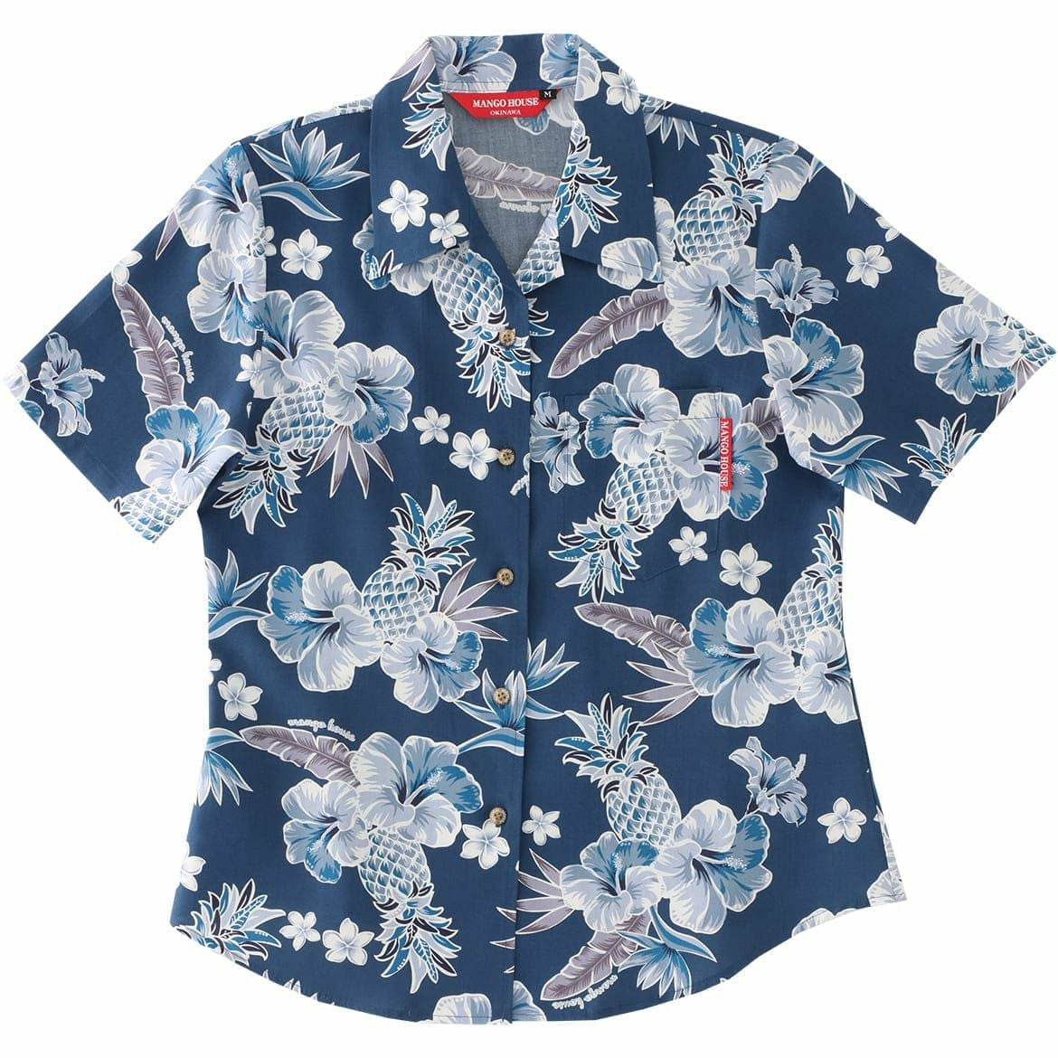 かりゆしウェア　サムネイル画像　ネイビー