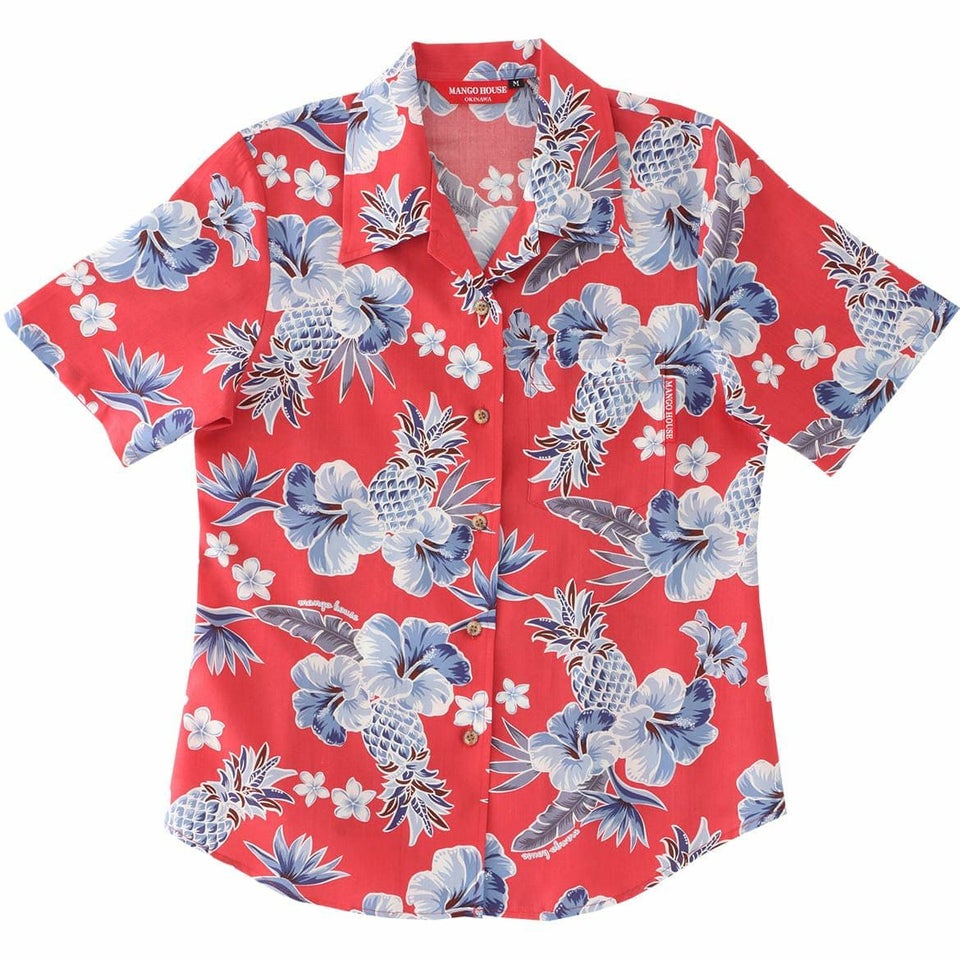 かりゆしウェア　サムネイル画像　レッド