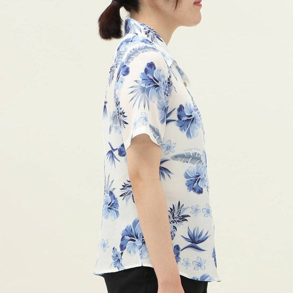 かりゆしウェア　モデル着用画像