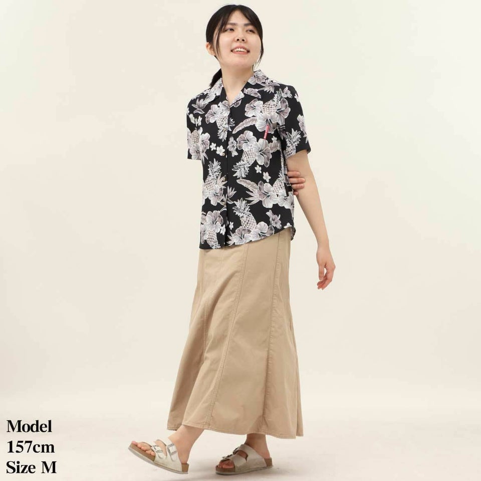 かりゆしウェア　モデル着用画像