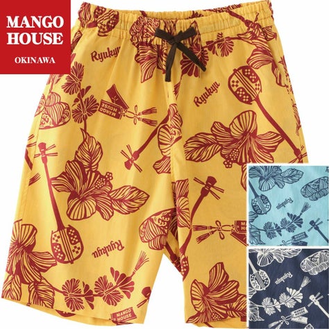 かりゆしウェア　ハーフパンツ　サムネイル画像