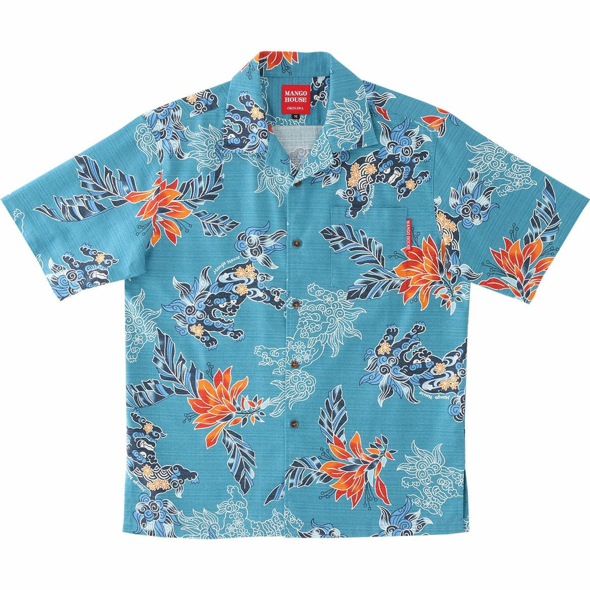 かりゆしウェア　サムネイル画像　ライトブルー