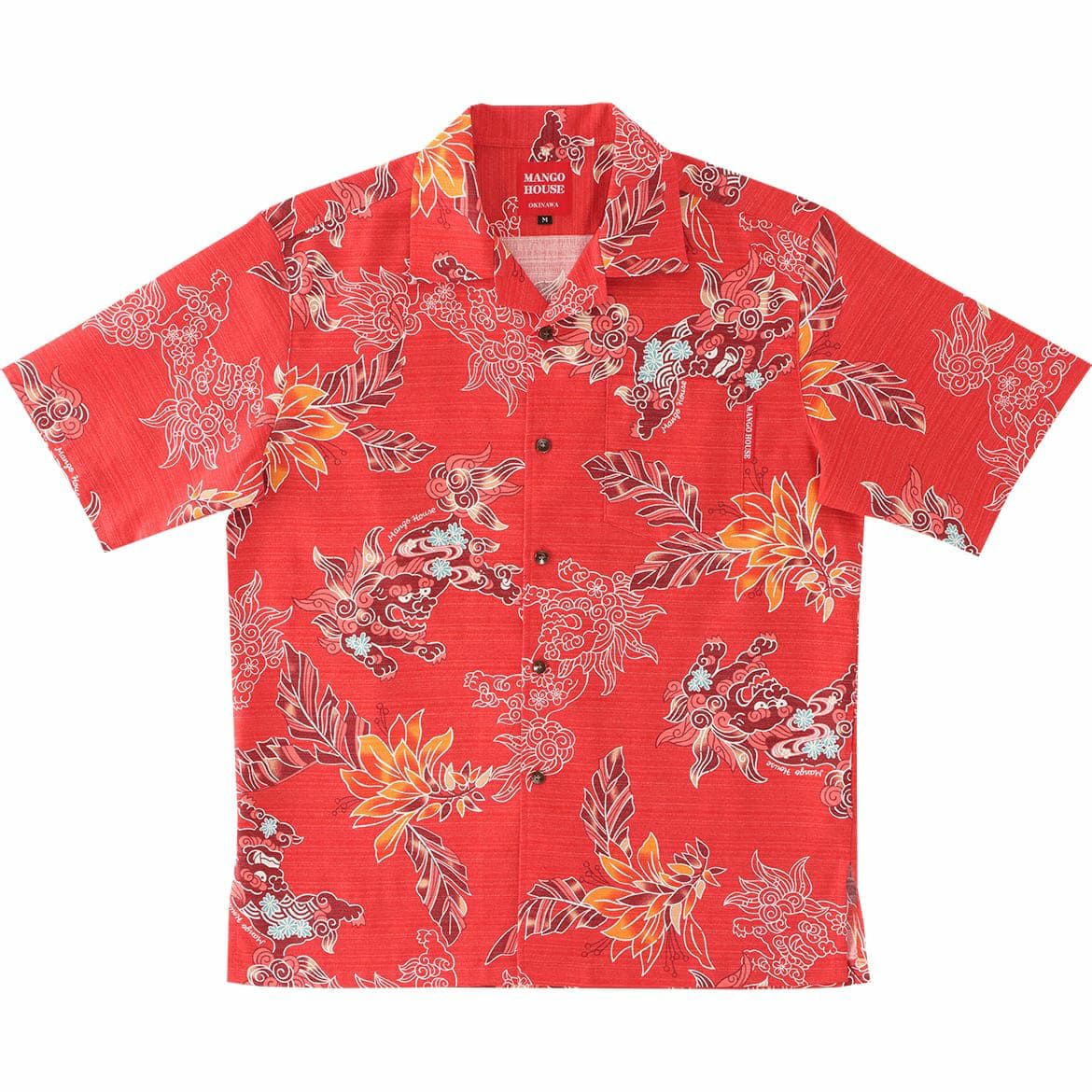 かりゆしウェア　サムネイル画像　レッド