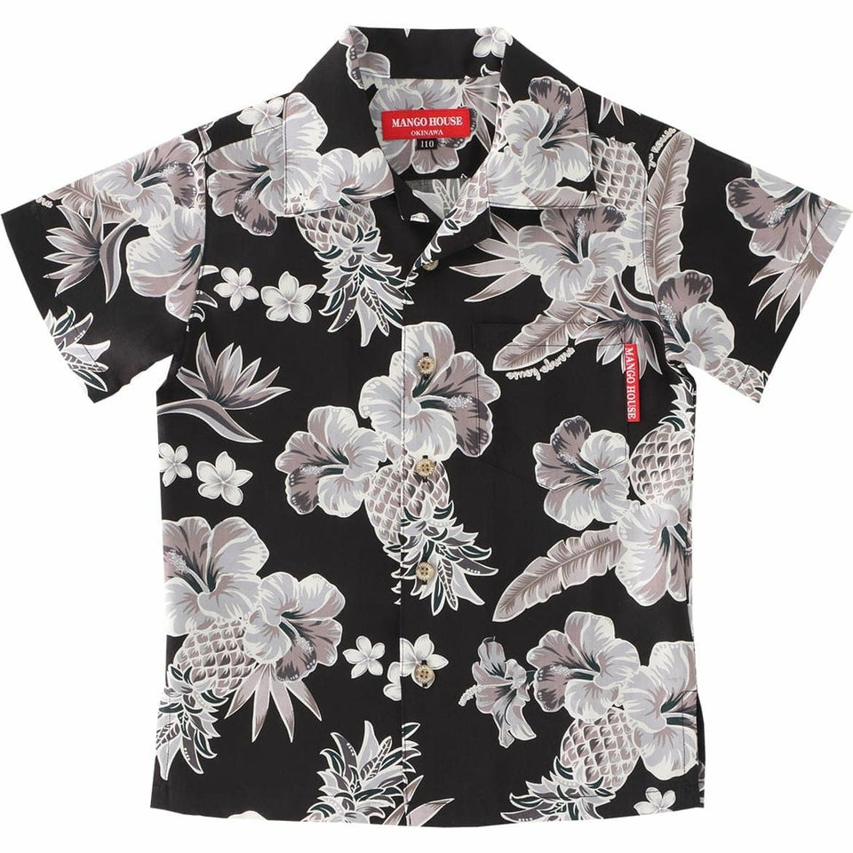 かりゆしウェア サムネイル画像　ブラック