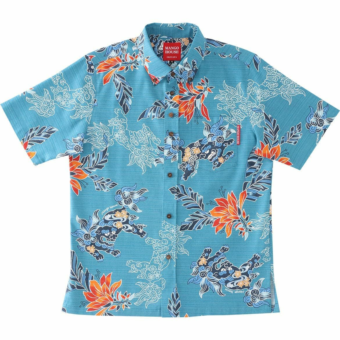 かりゆしウェア　サムネイル画像　ライトブルー