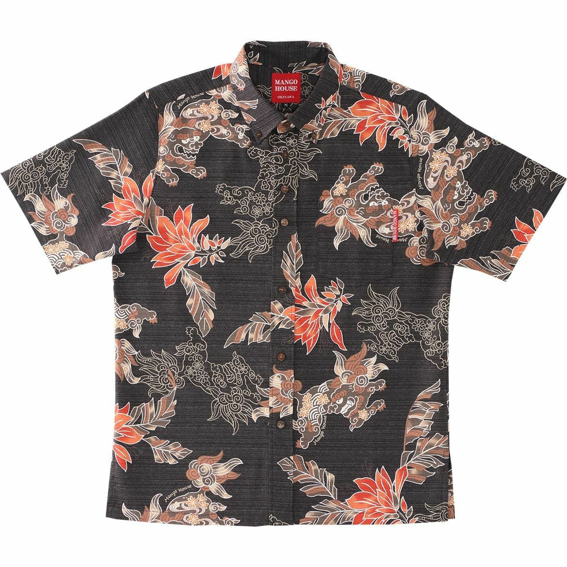 かりゆしウェア　サムネイル画像　ブラック