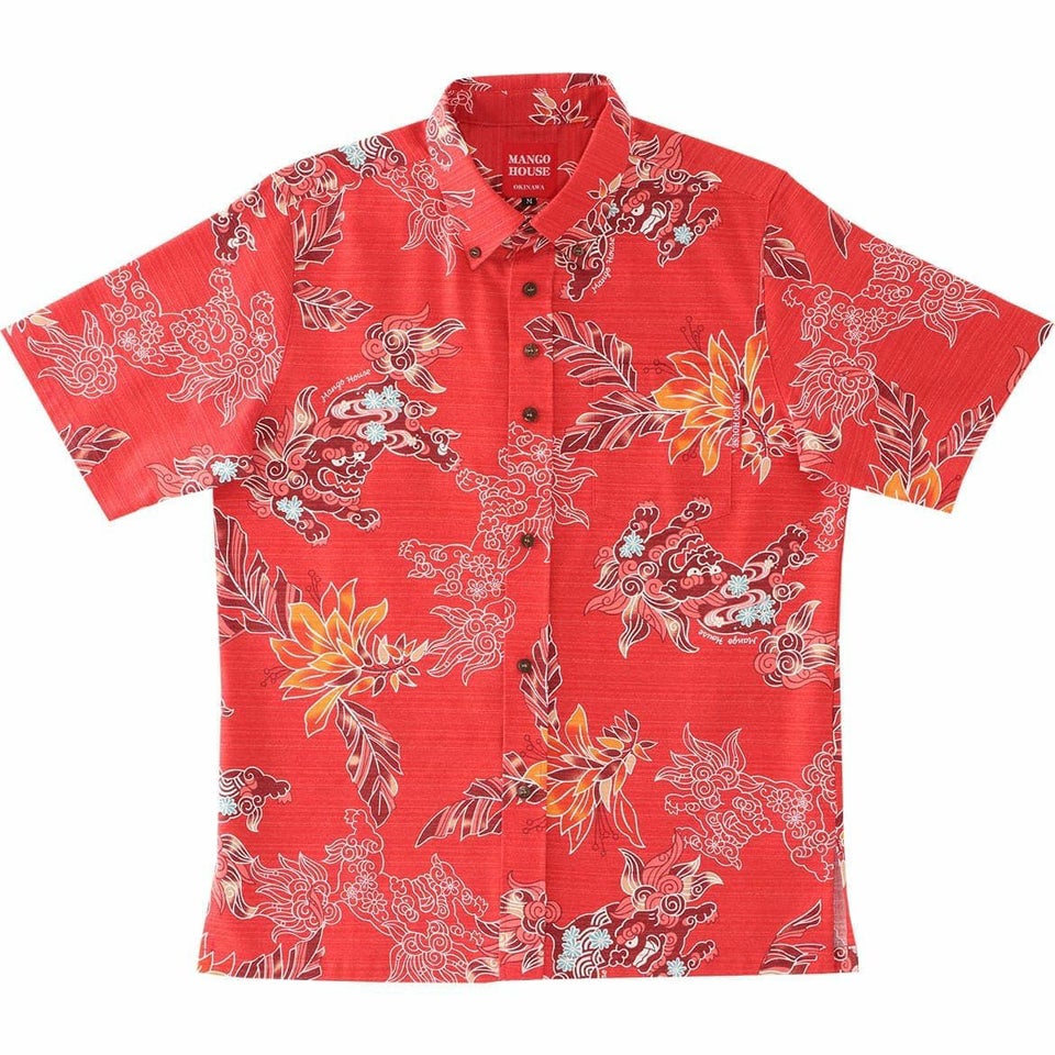 かりゆしウェア　サムネイル画像　レッド