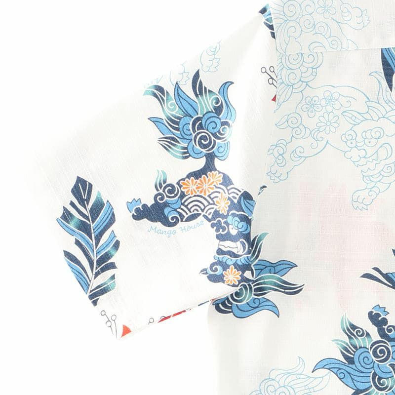 かりゆしウェア　モデル着用画像