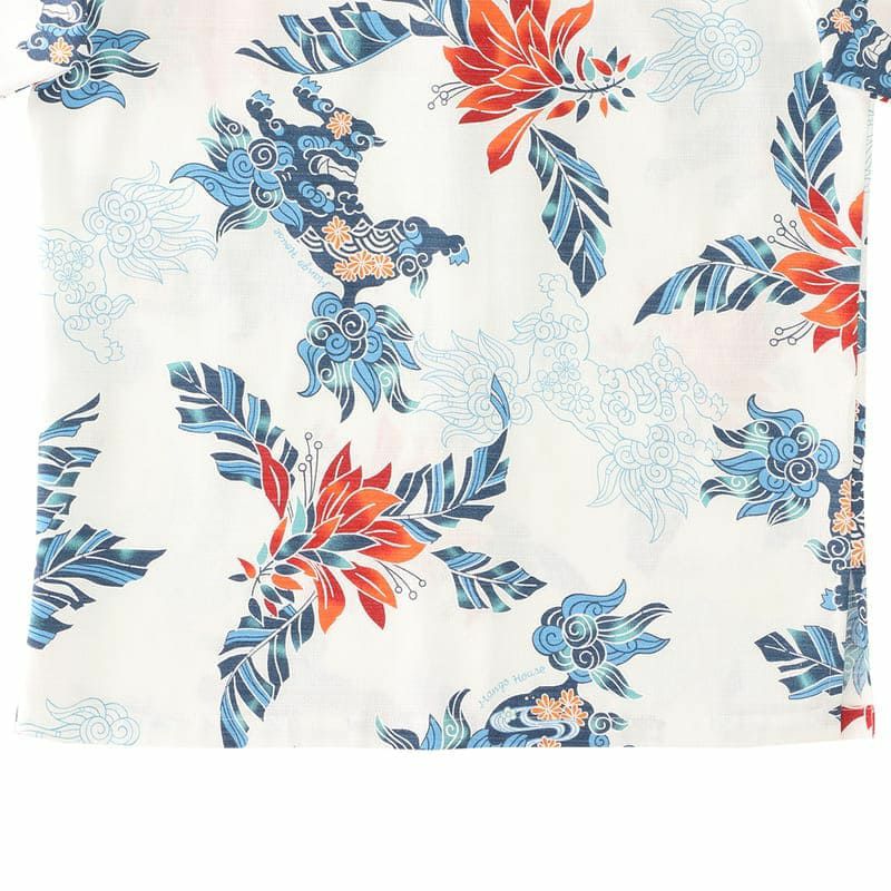 かりゆしウェア　モデル着用画像