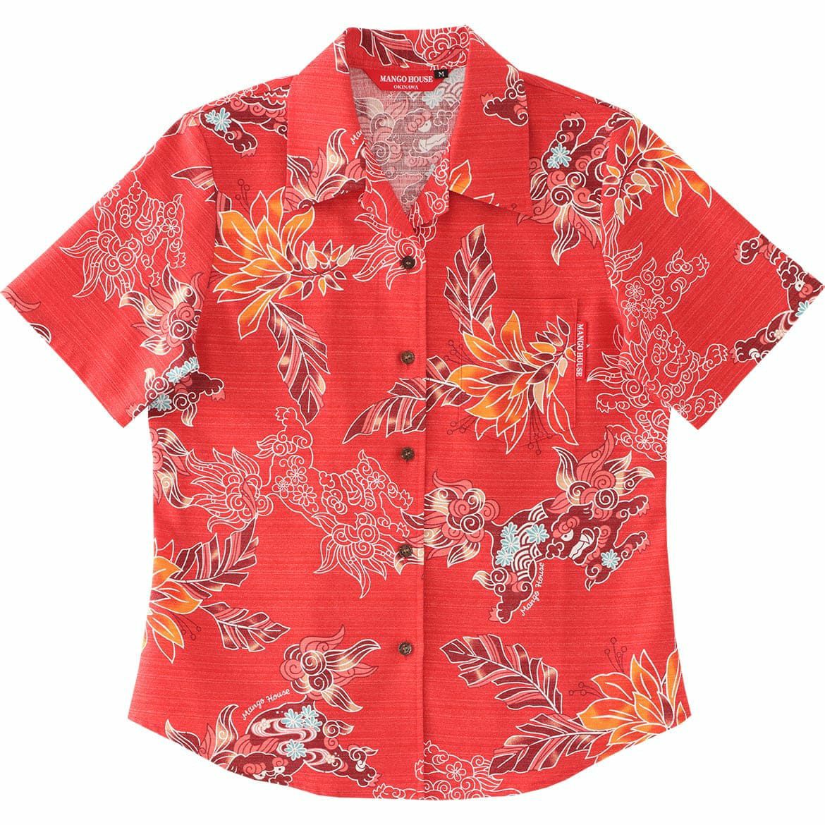 かりゆしウェア　サムネイル画像　レッド