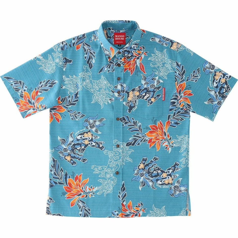 かりゆしウェア　サムネイル画像　ライトブルー