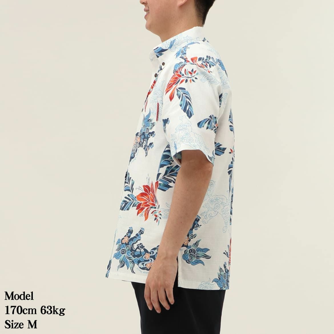 かりゆしウェアモデル着用画像