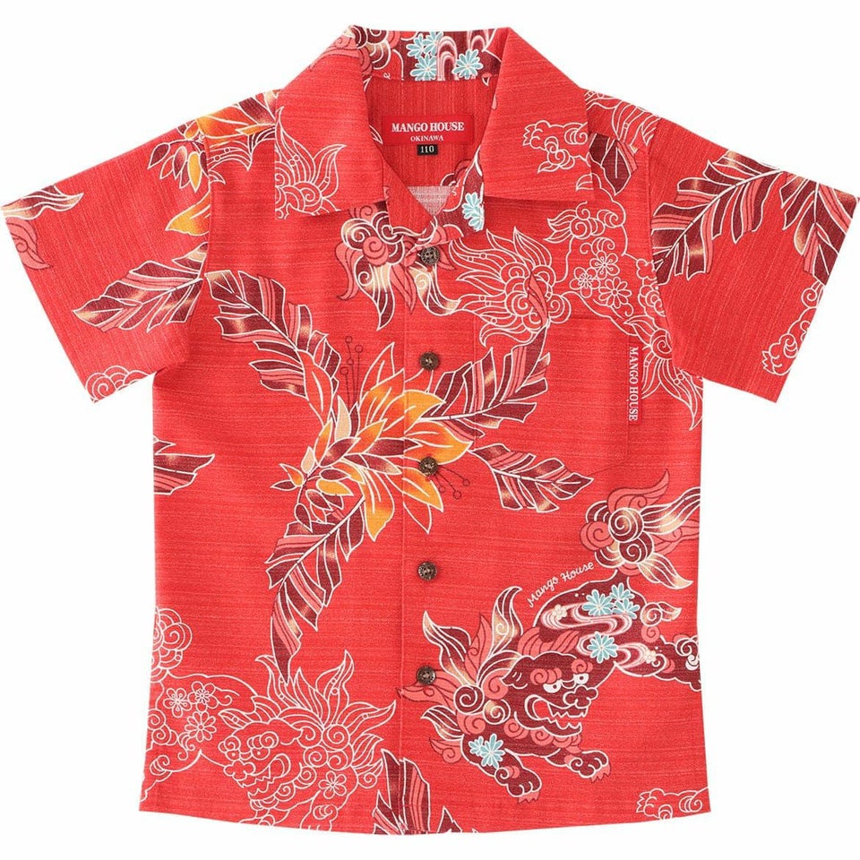 かりゆしウェアサムネイル画像　レッド