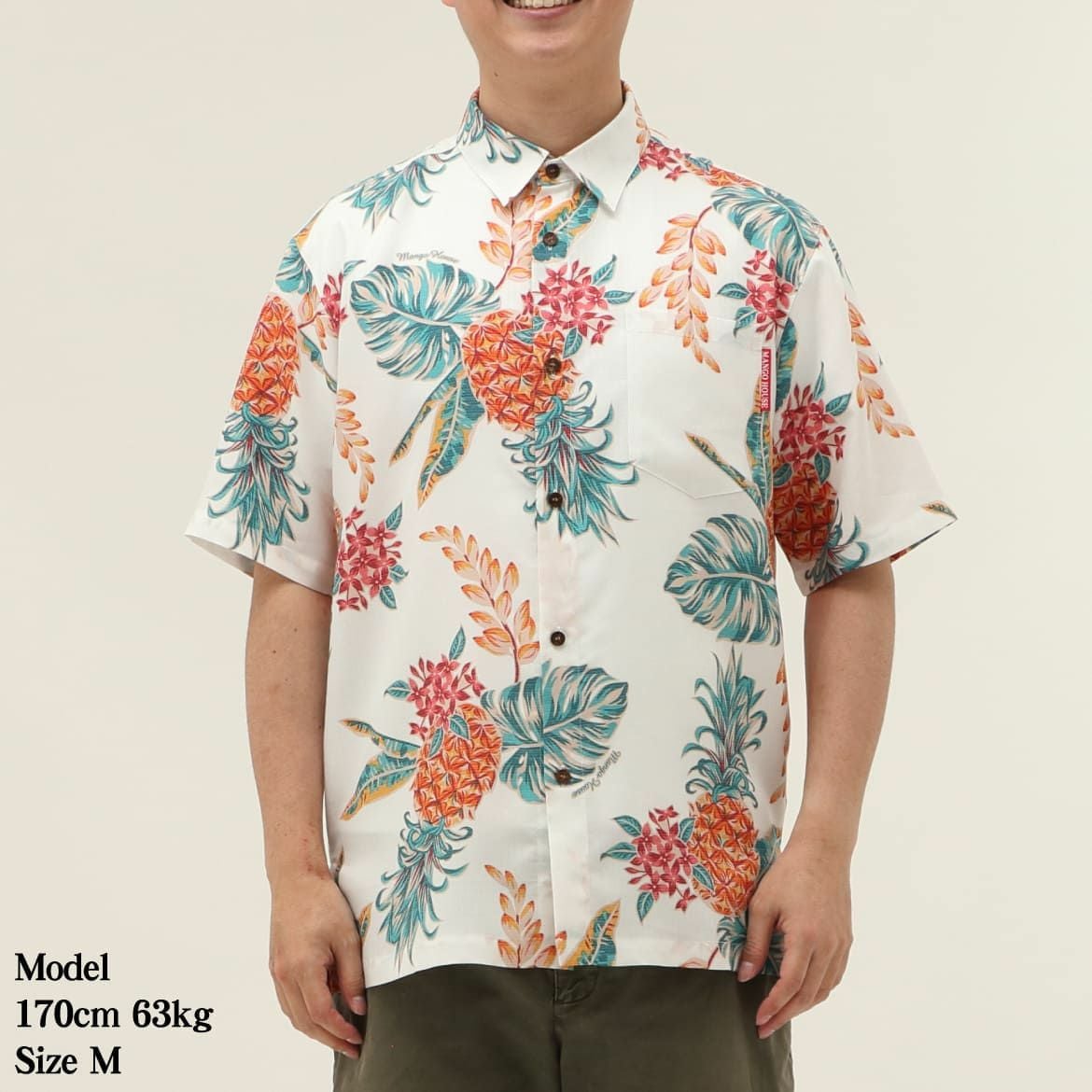 かりゆしウェア　モデル着用画像