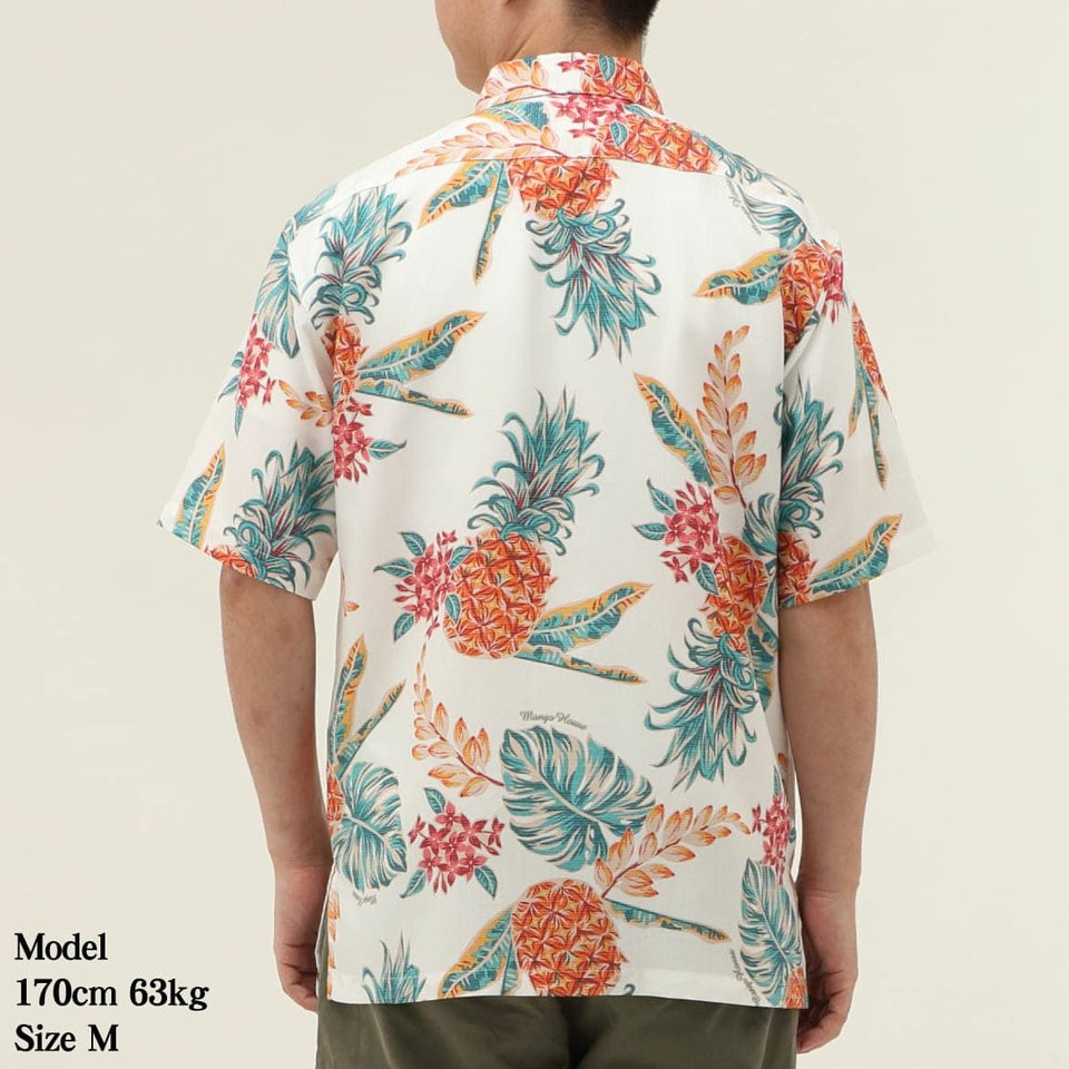 かりゆしウェア　モデル着用画像