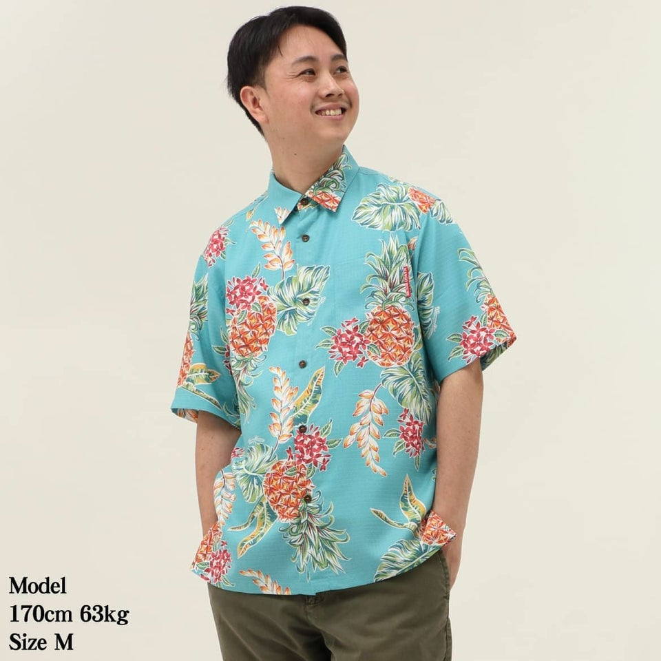 かりゆしウェア　モデル着用画像