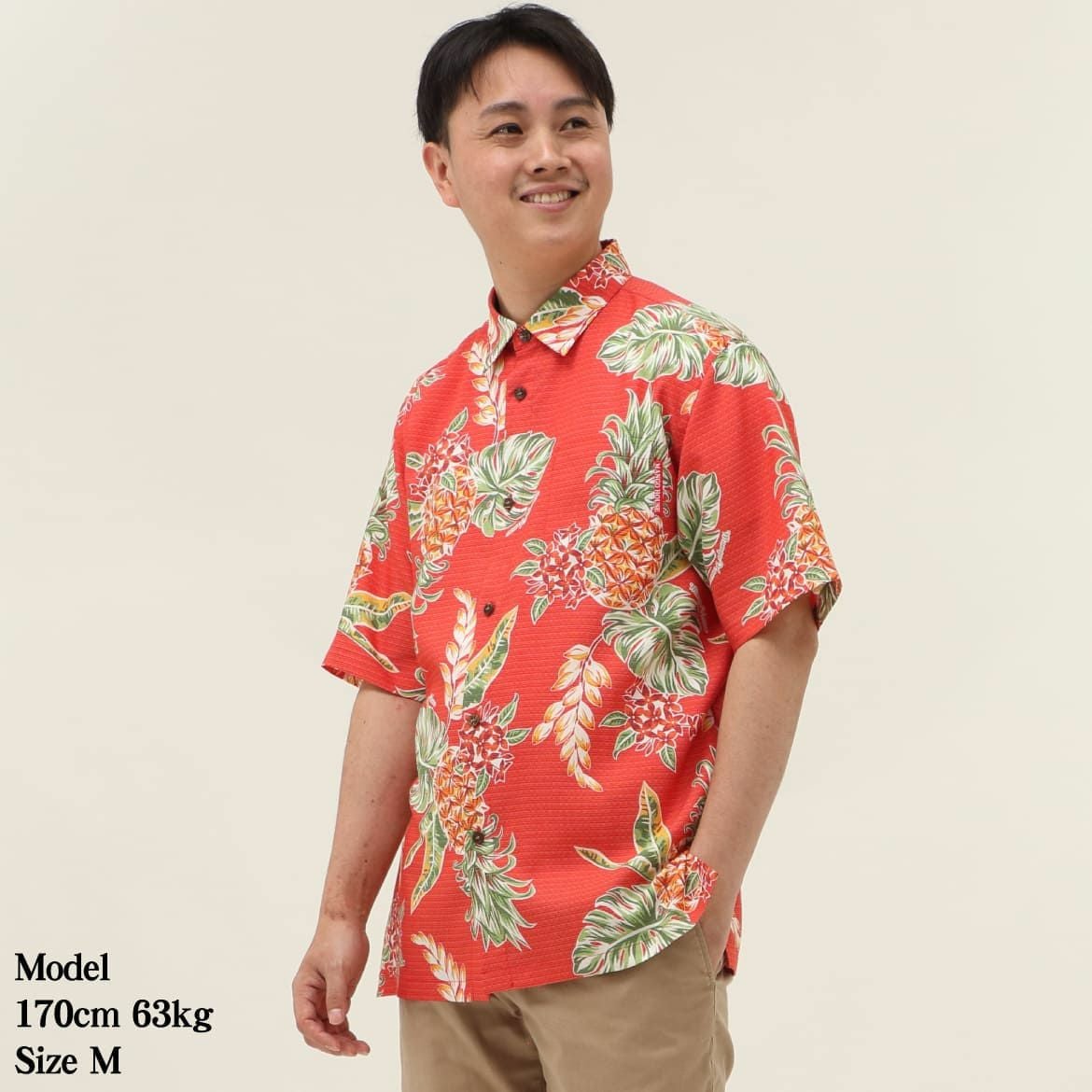 かりゆしウェア　モデル着用画像