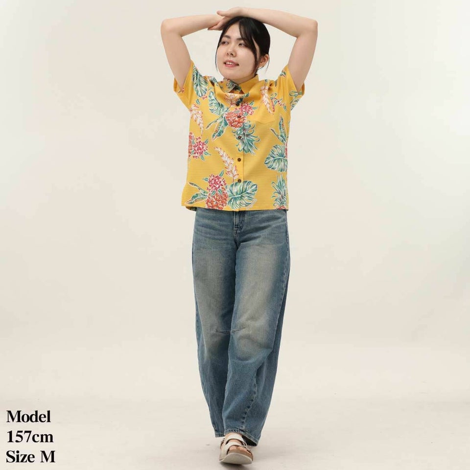 かりゆしウェア　モデル着用画像