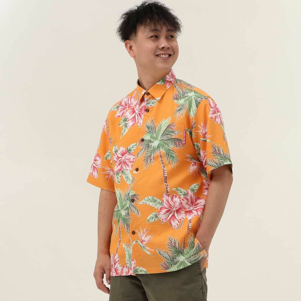 かりゆしウェアモデル着用画像