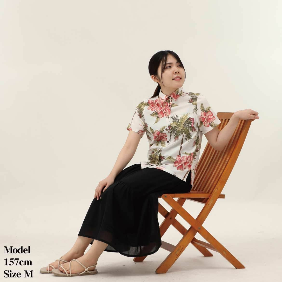 かりゆしウェア　モデル着用画像