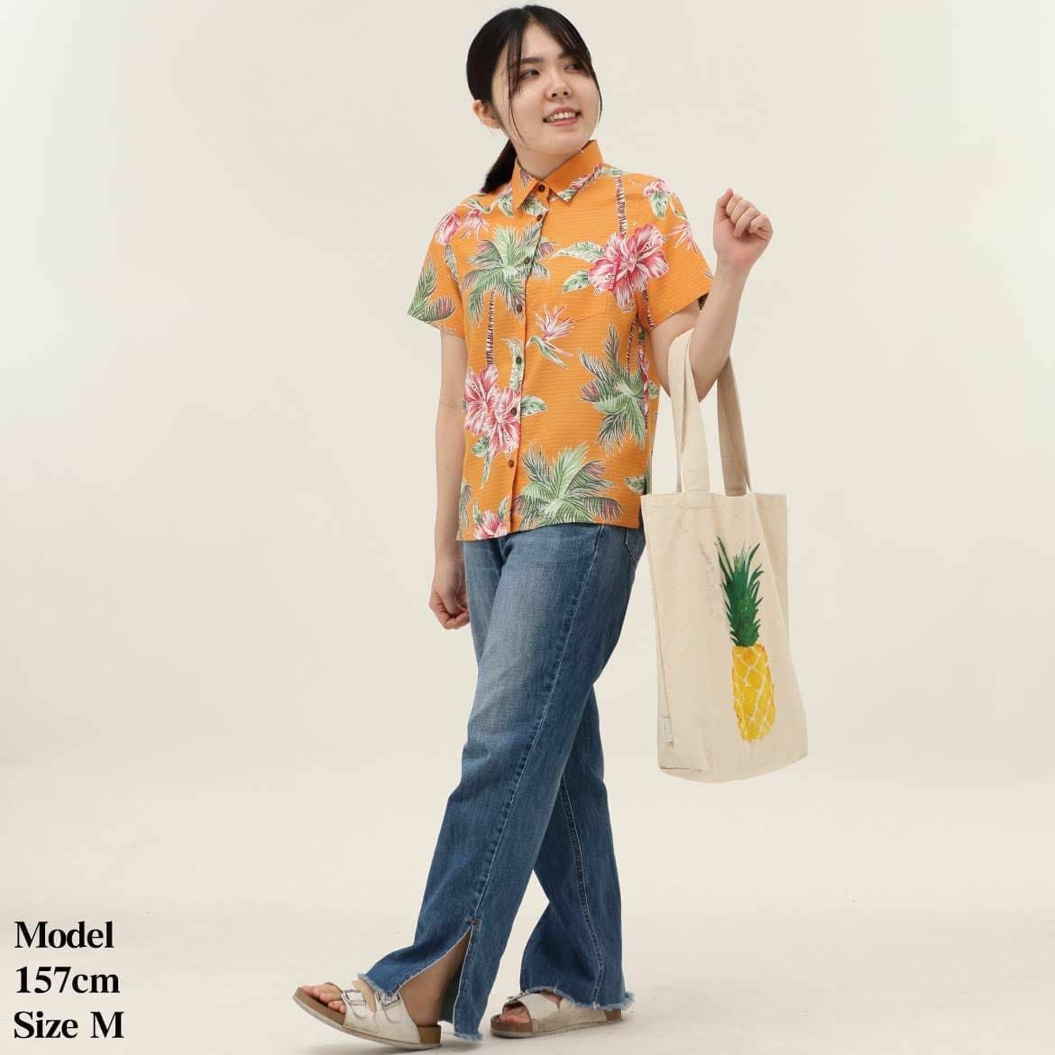 かりゆしウェア　モデル着用画像