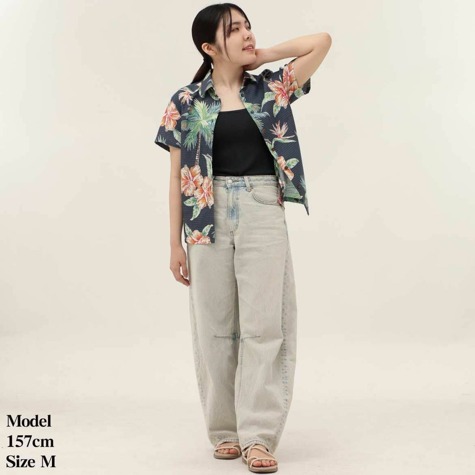 かりゆしウェア　モデル着用画像