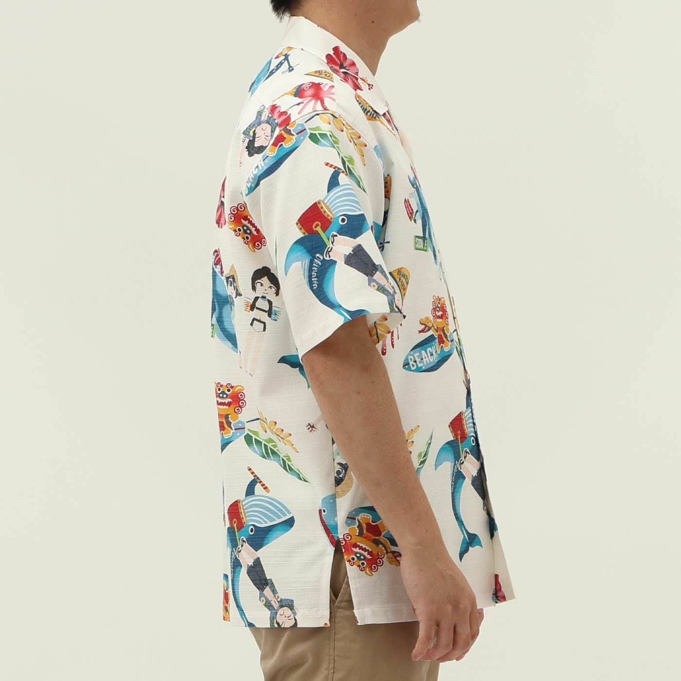 かりゆしウェアモデル着用画像