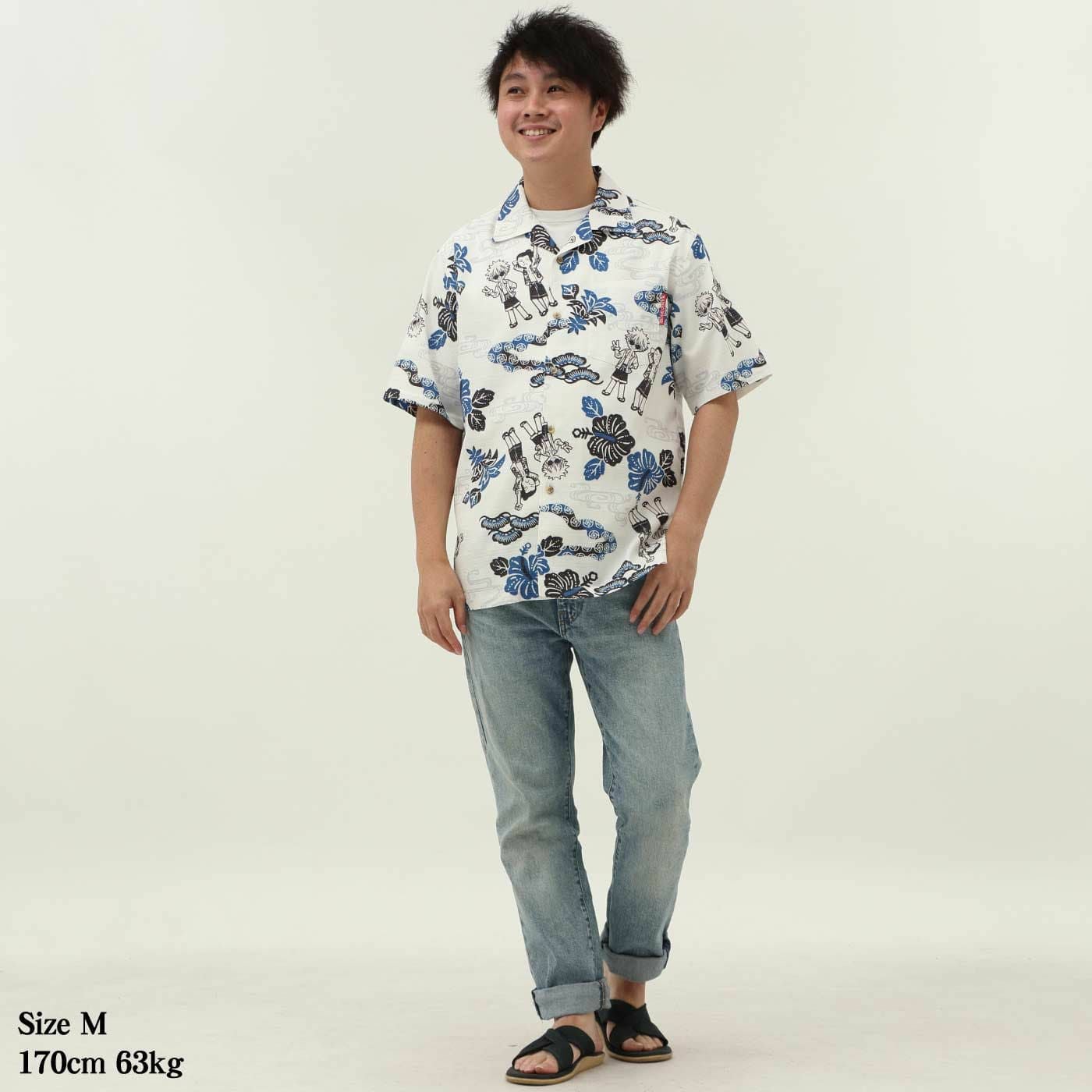 かりゆしウェアモデル着用画像