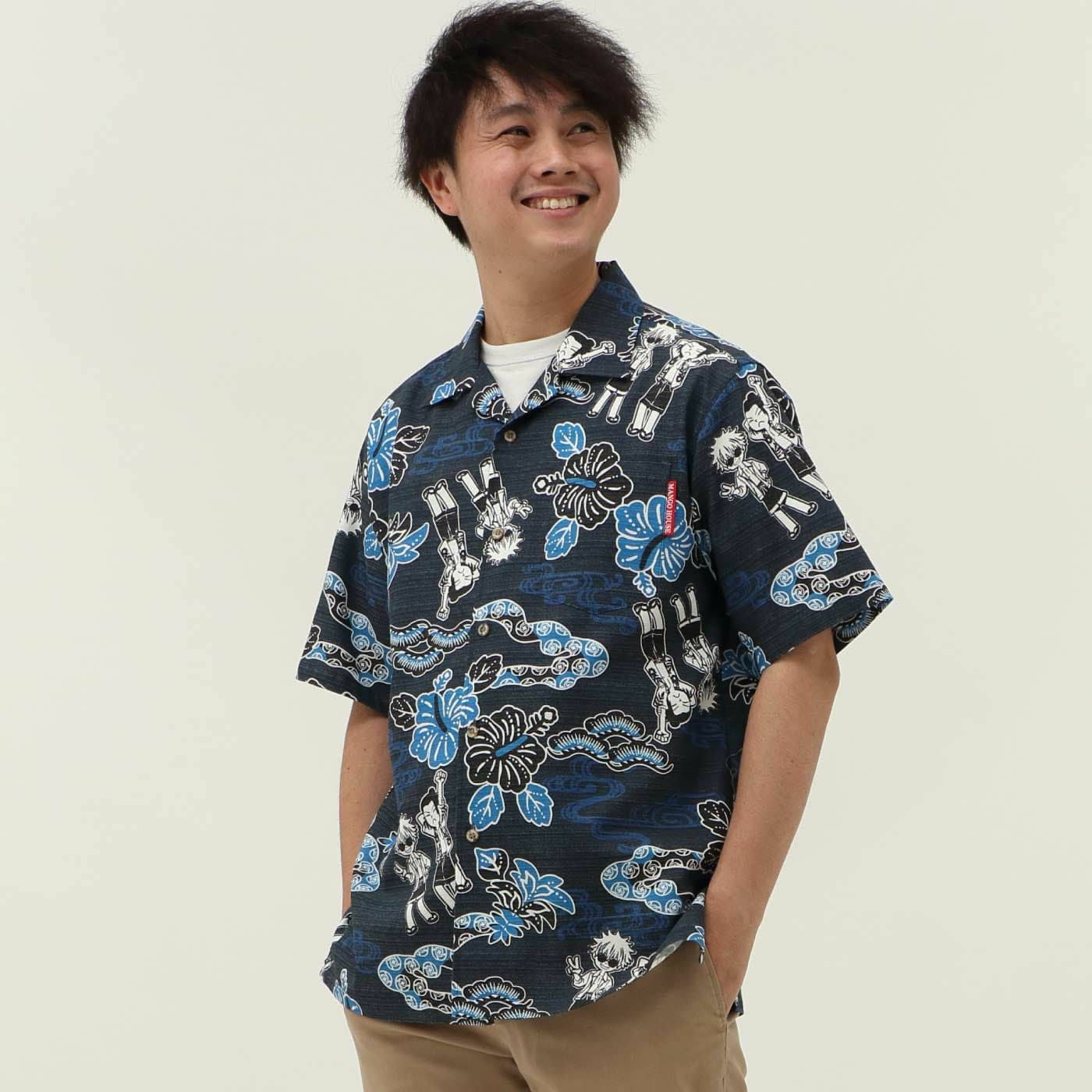 かりゆしウェアモデル着用画像