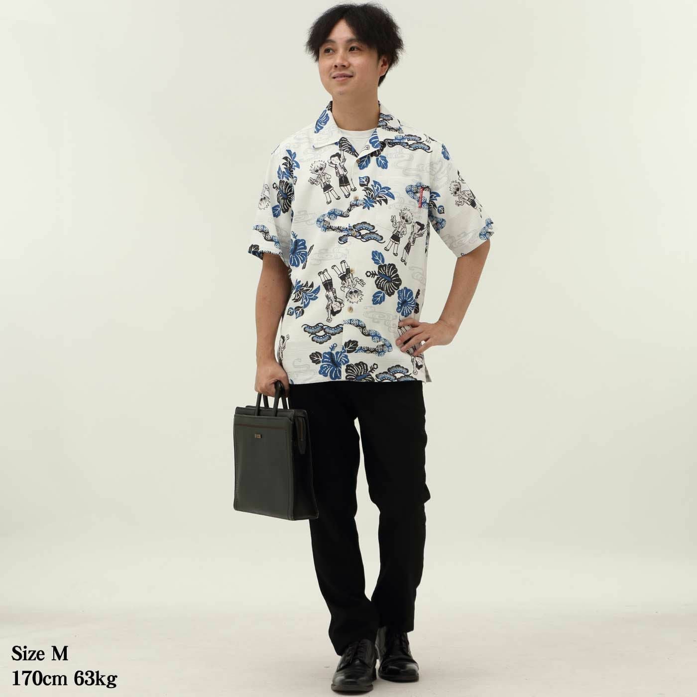 かりゆしウェアモデル着用画像