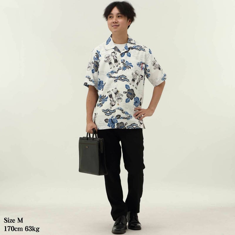 かりゆしウェアモデル着用画像