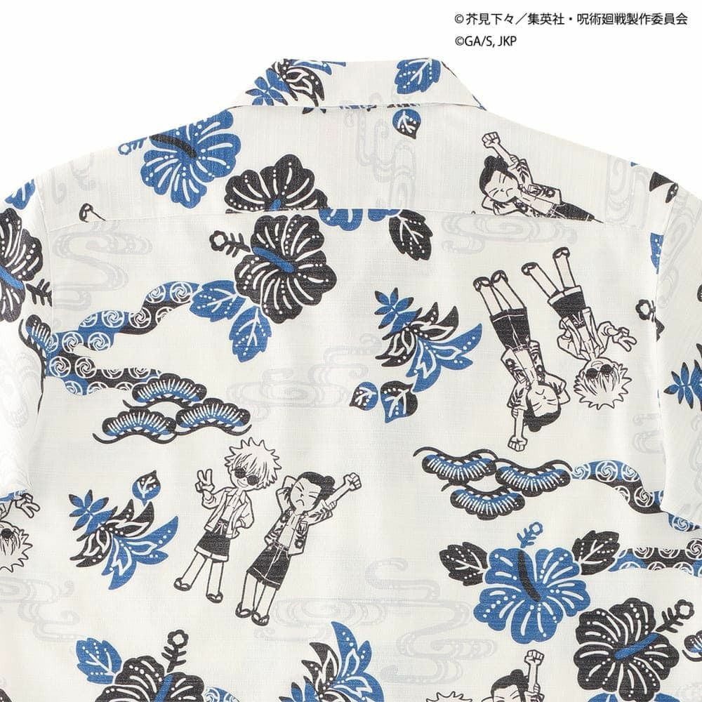 かりゆしウェア　シャツ裏拡大画像