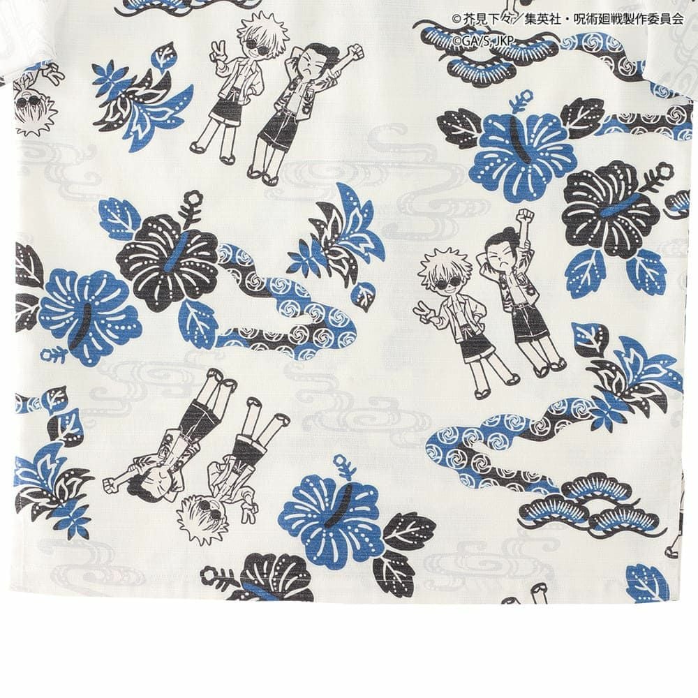 かりゆしウェア　シャツ裏拡大画像