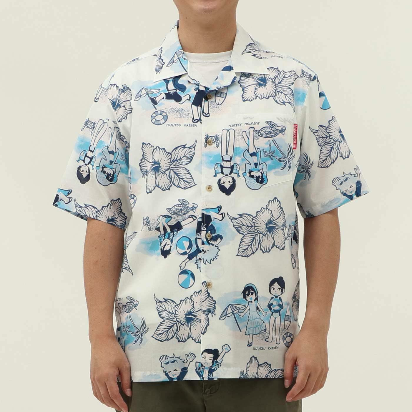 かりゆしウェアモデル着用画像