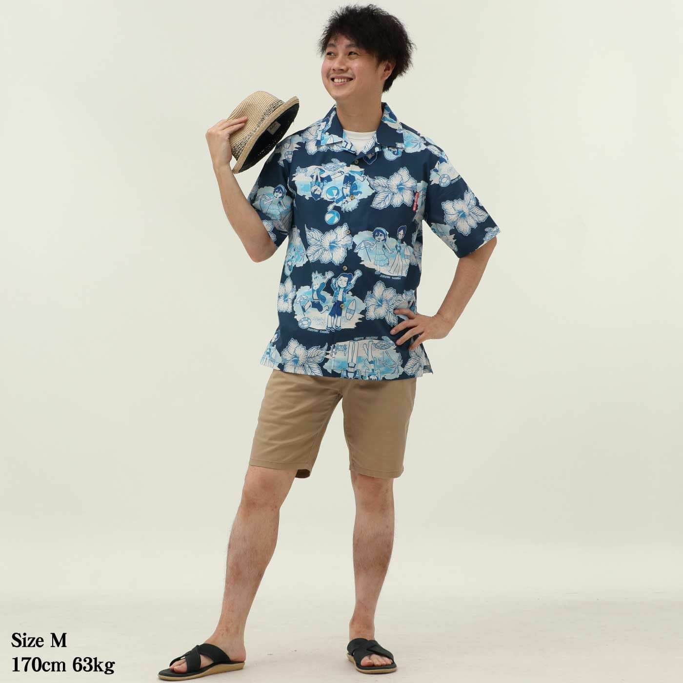 かりゆしウェアモデル着用画像