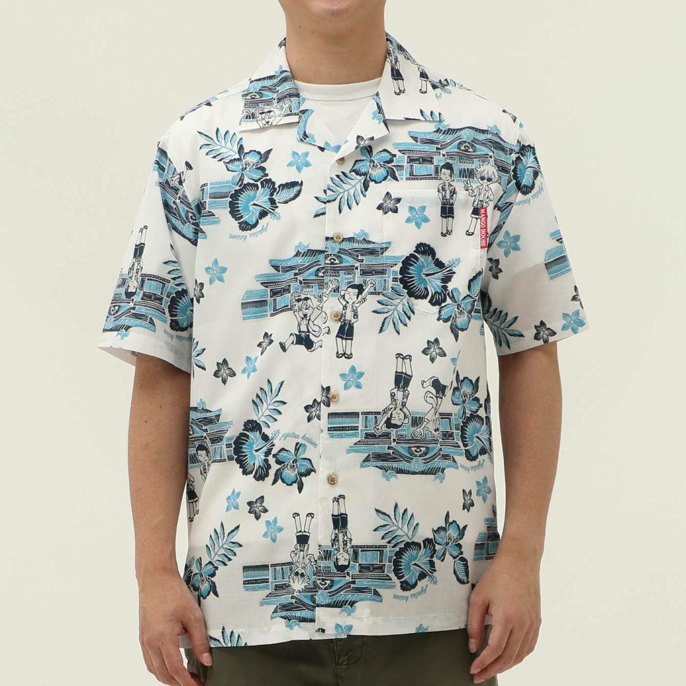 かりゆしウェアモデル着用画像