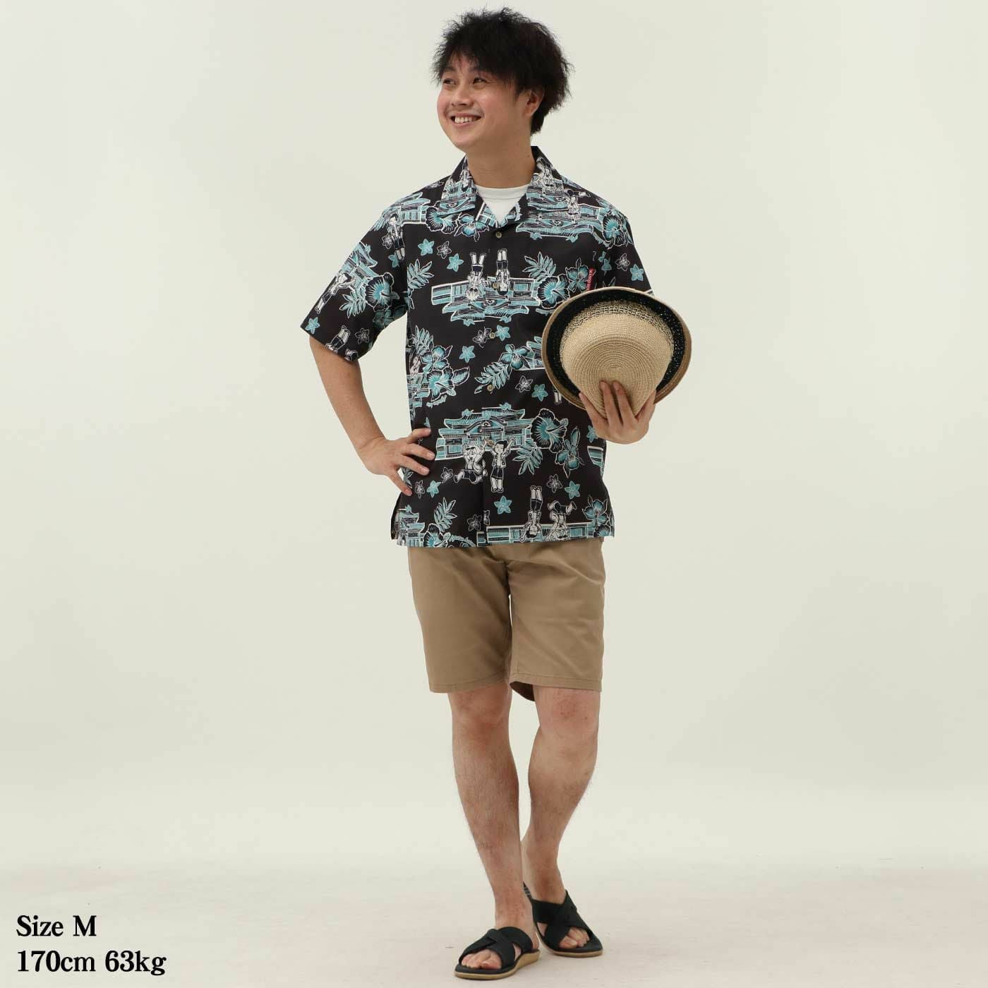 かりゆしウェアモデル着用画像