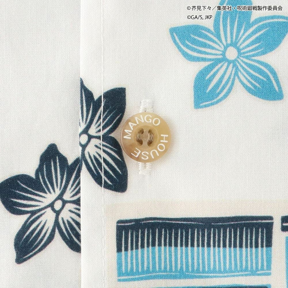 かりゆしウェア　ボタン拡大画像